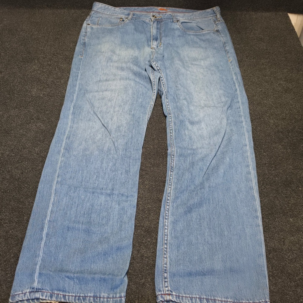 Tommy Bahama Cayman Relaxed Jeans Mens 40x30 Light Wash Blue Denim Pants